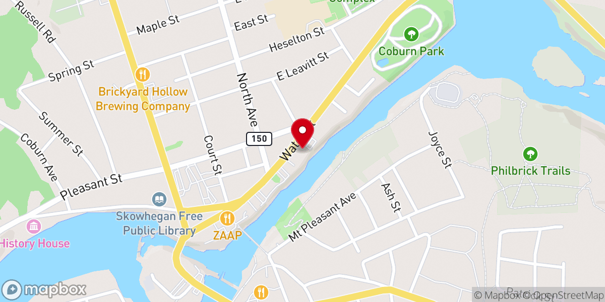 Map showing location of Notre Dame de Lourdes Church -Christ the King Parish