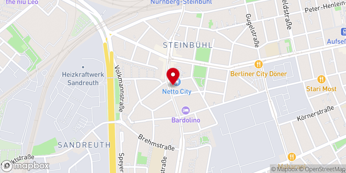 Map showing location of Die Geweihten des Herrn