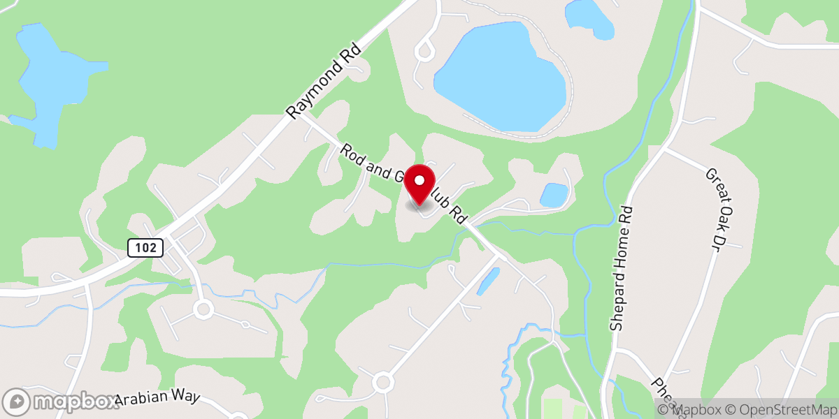 Map showing location of Fellowship Bible Church