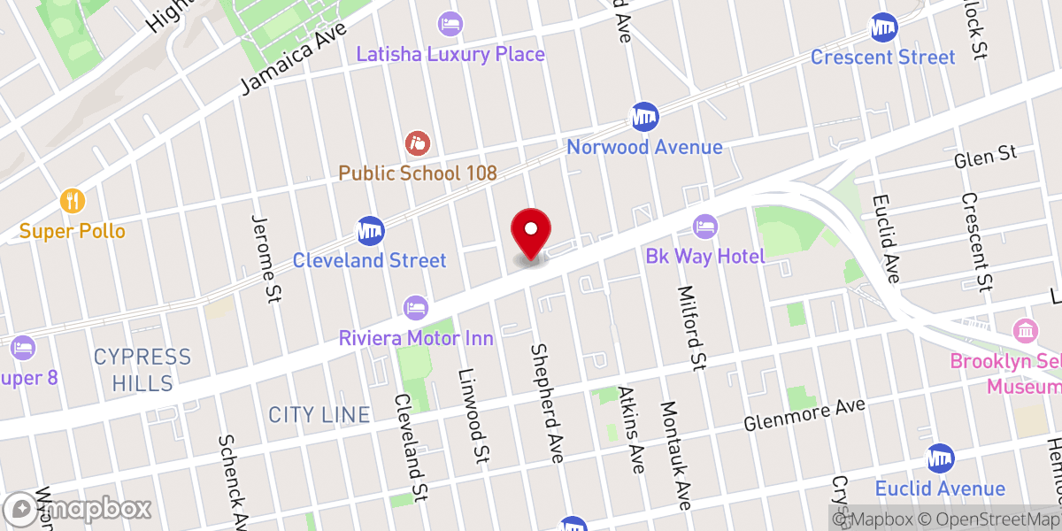 Map showing location of Followers of Jesus Mennonite Church