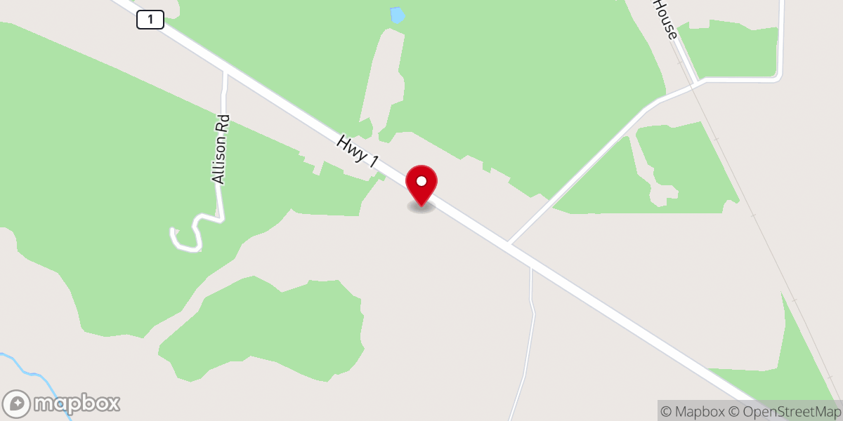 Map showing location of Three States Church