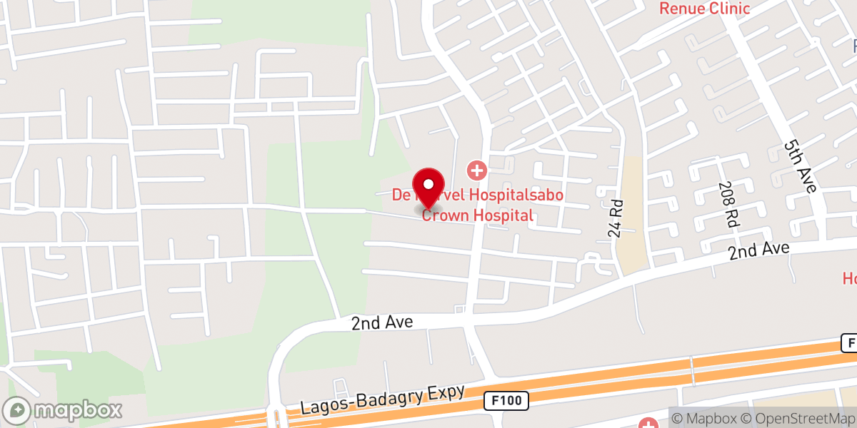 Map showing location of International church of Christ ICOC