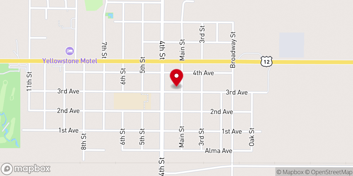 Map showing location of First Baptist Church - Ipswich