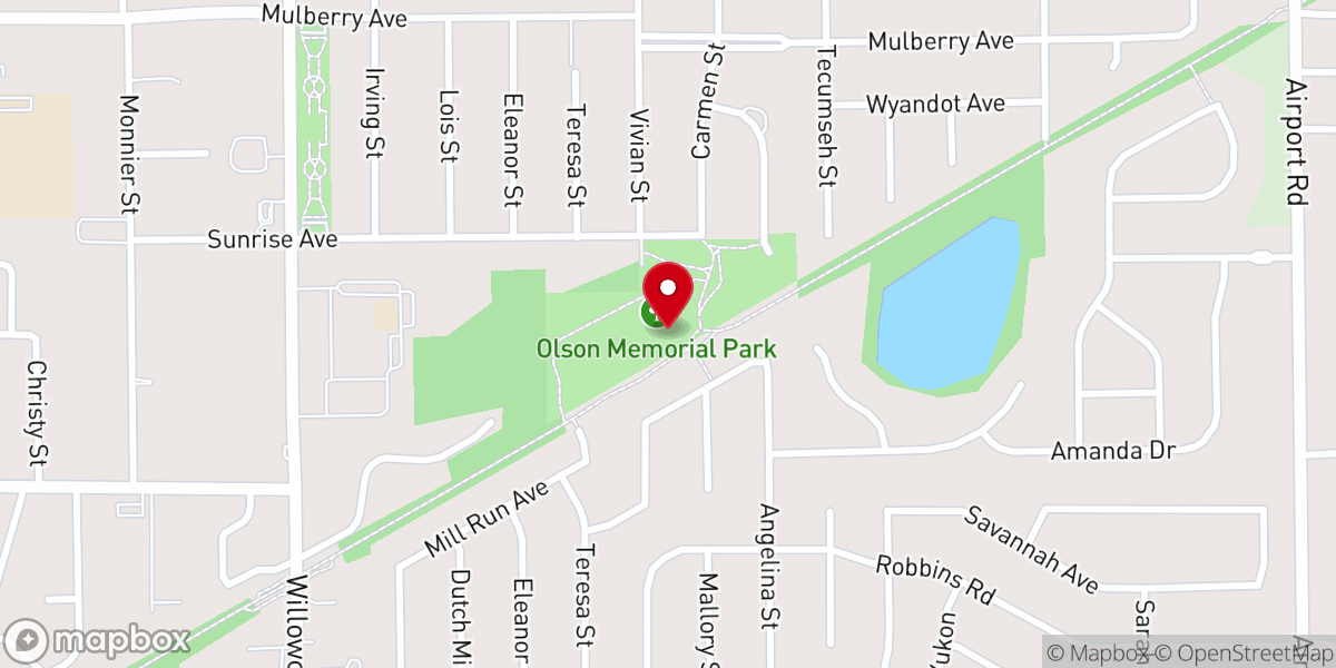 Map showing location of Harvest Independent Baptist Church