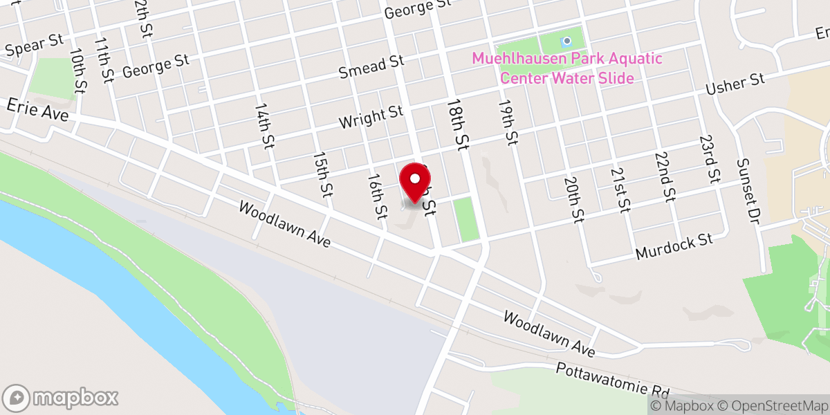 Map showing location of Faith Community Fellowship