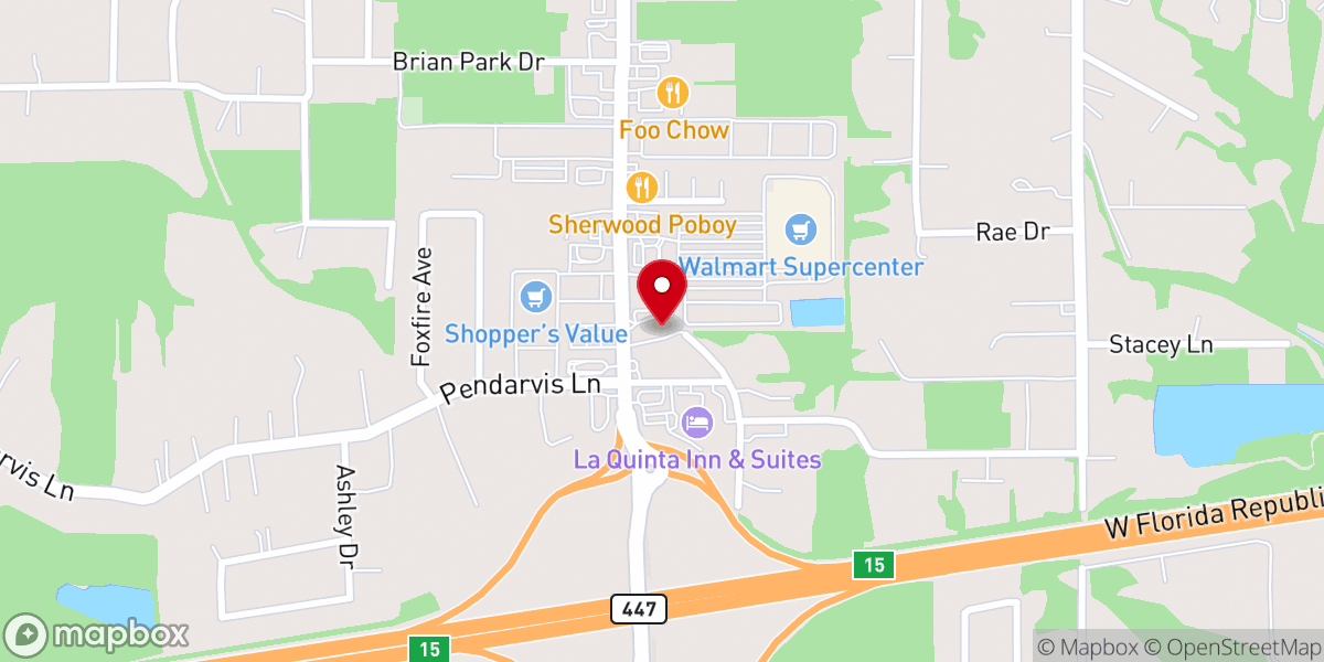 Map showing location of Walker Community Ministries