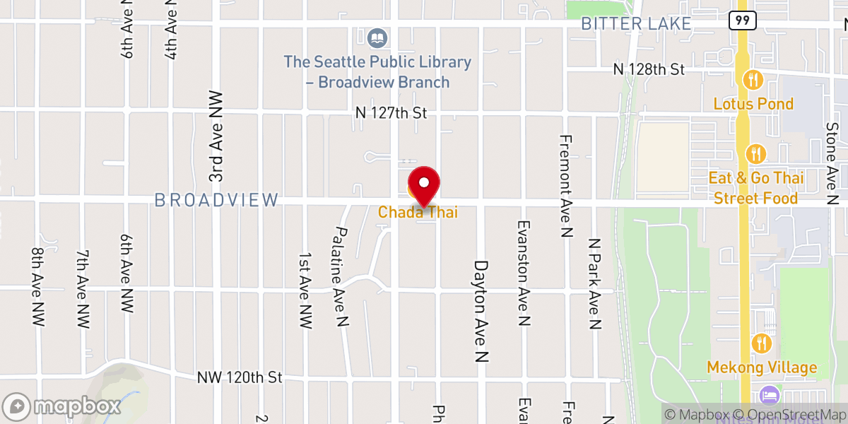 Map showing location of Broadview Community United Church of Christ