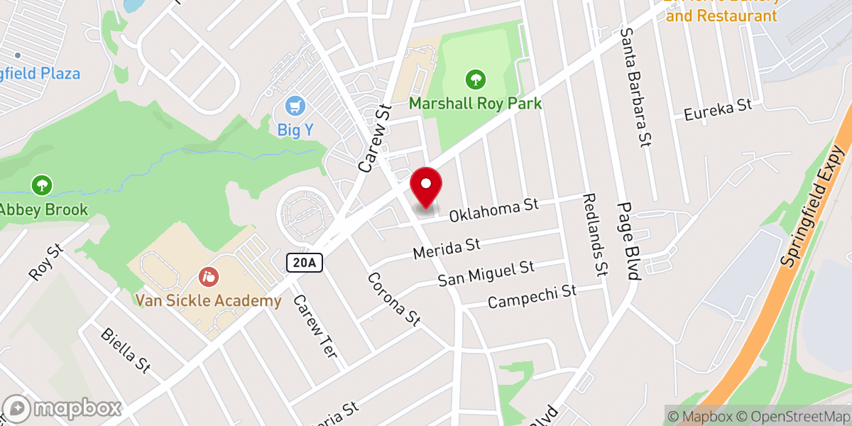 Map showing location of Fresh Anointing Ministries COGIC
