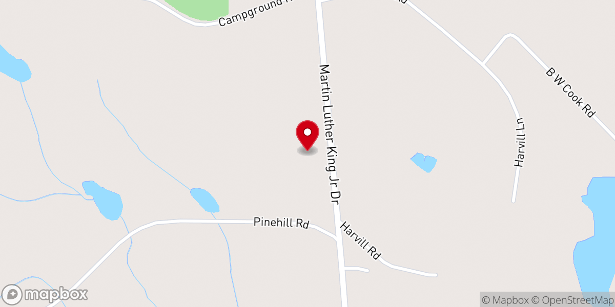 Map showing location of Olivet Baptist Church Dublin