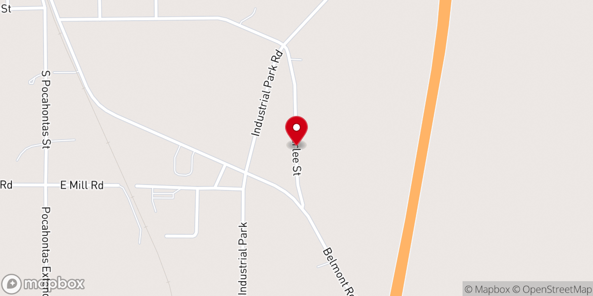 Map showing location of Heart Generation Church