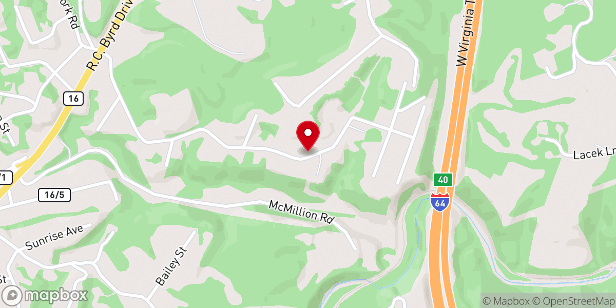 Map showing location of Old Grove Chapel
