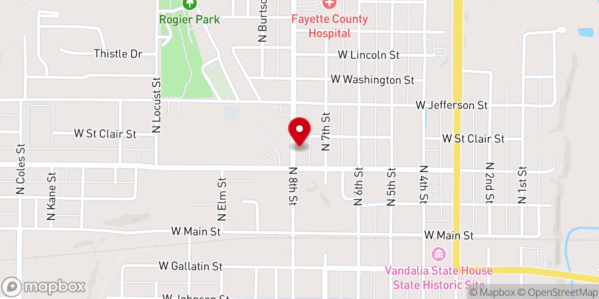 Map showing location of Our Sorrowful Mother's Ministry (OSMM)