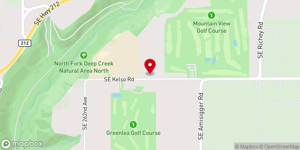 Map showing location of Hood View Seventh-day Adventist Church