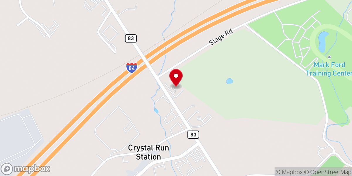 Map showing location of Holy Cross Greek Orthodox Church