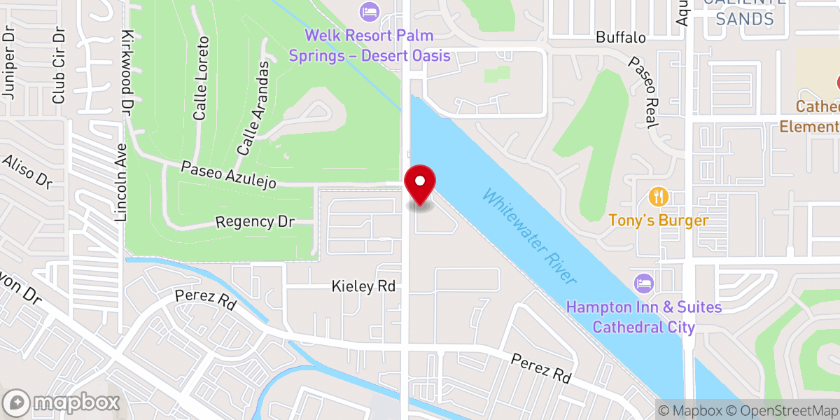 Map showing location of Hosanna City Church