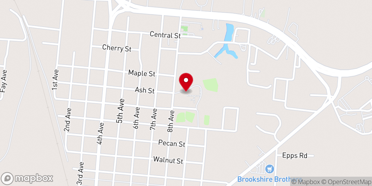 Map showing location of Peace International Foundation