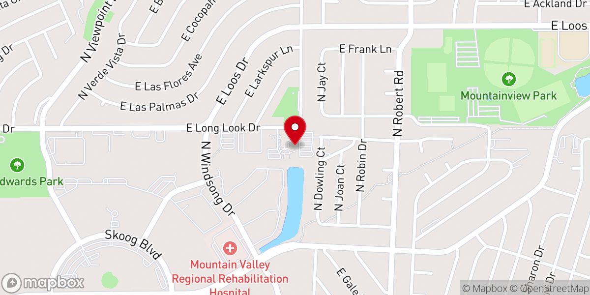 Map showing location of St Germaine Catholic Church