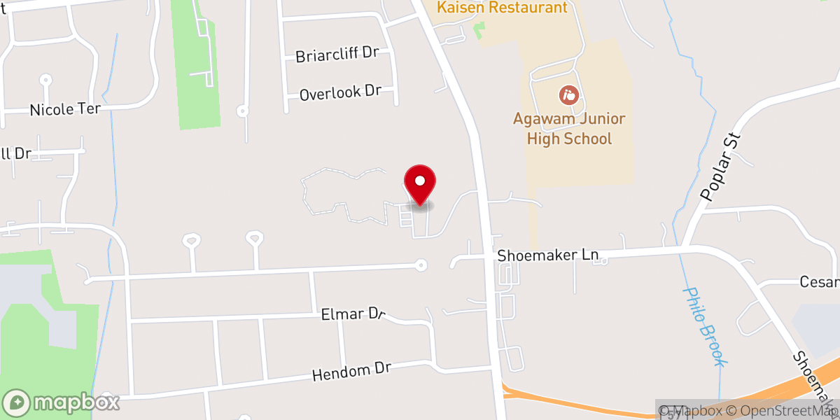 Map showing location of Hope Community Church