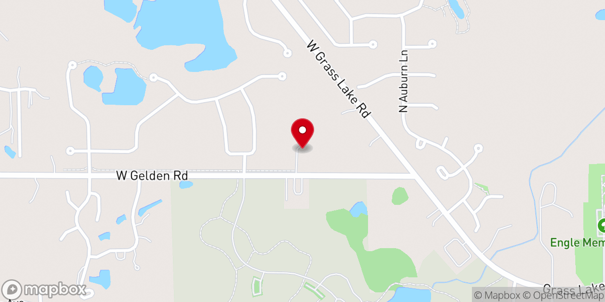 Map showing location of Liberty Community Church
