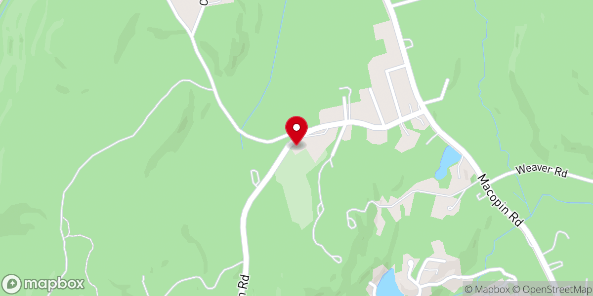 Map showing location of St. Joseph Roman Catholic Church