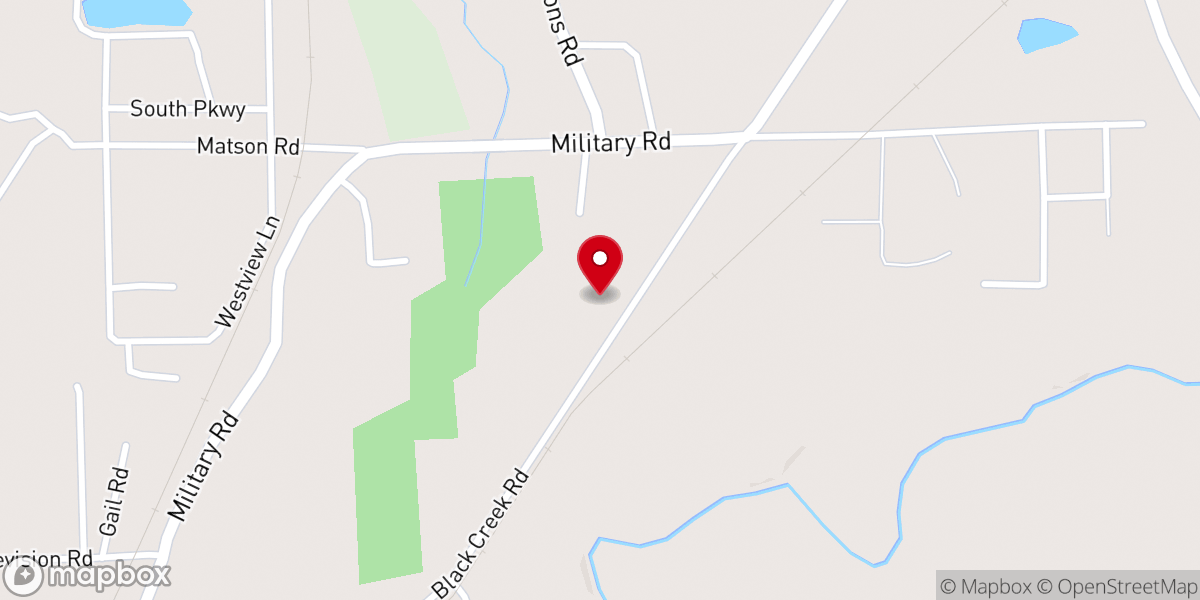 Map showing location of United Christian Missionary Baptist