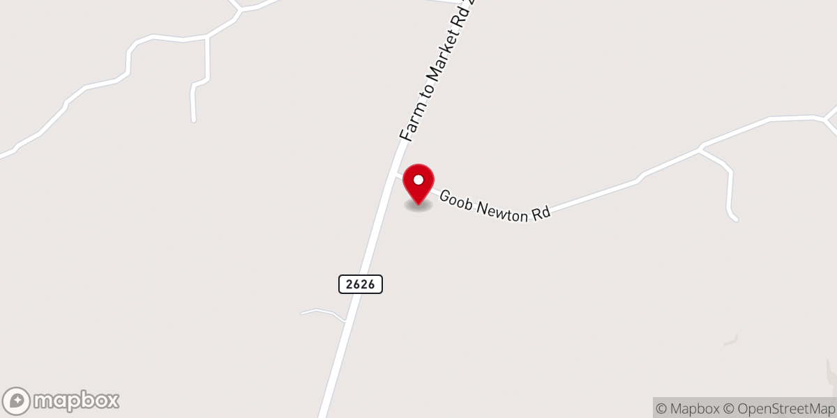 Map showing location of Quicksand Church