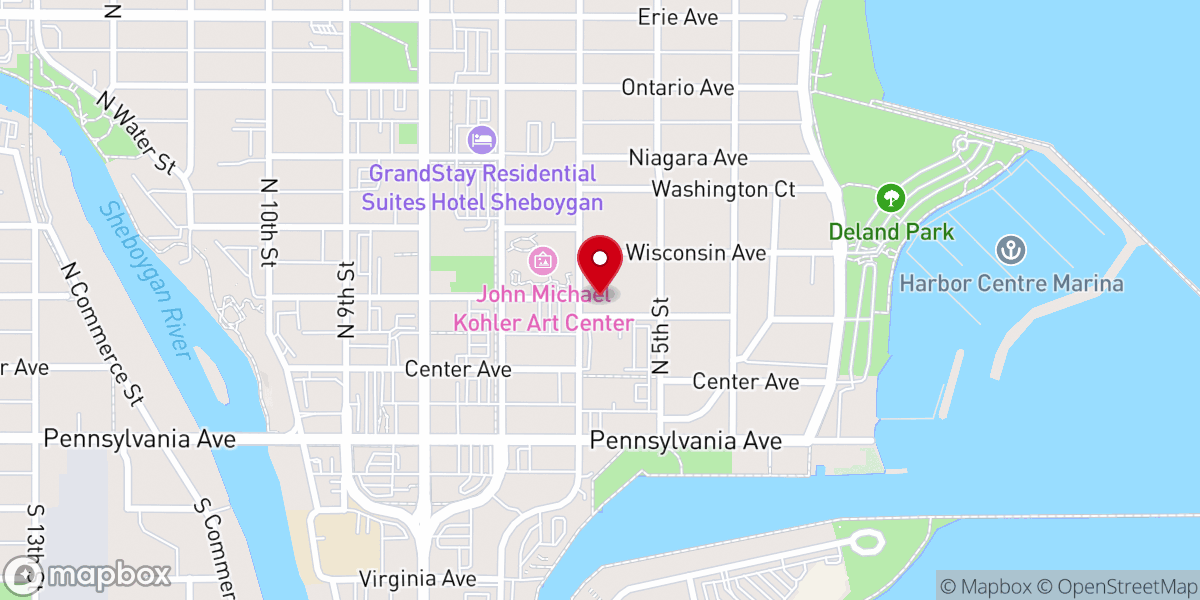 Map showing location of St. Clement Catholic Church