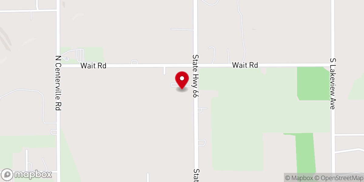 Map showing location of Sturgis Missionary Church