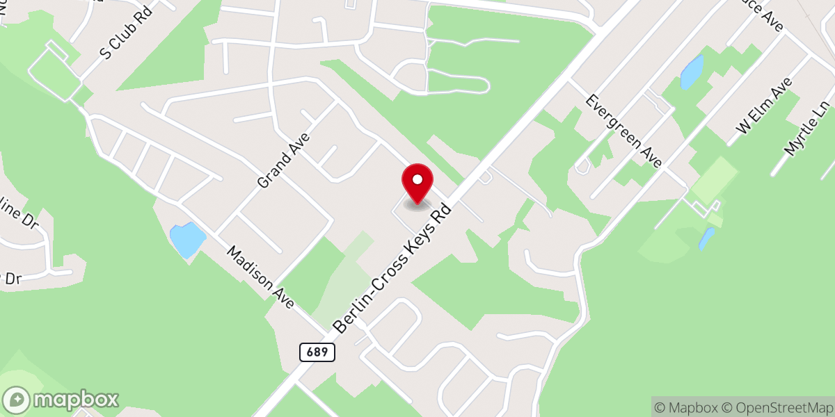 Map showing location of Mater Ecclesiae Parish