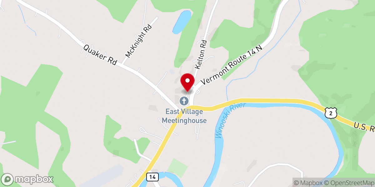 Map showing location of Old Brick Church - Food Distribution Center