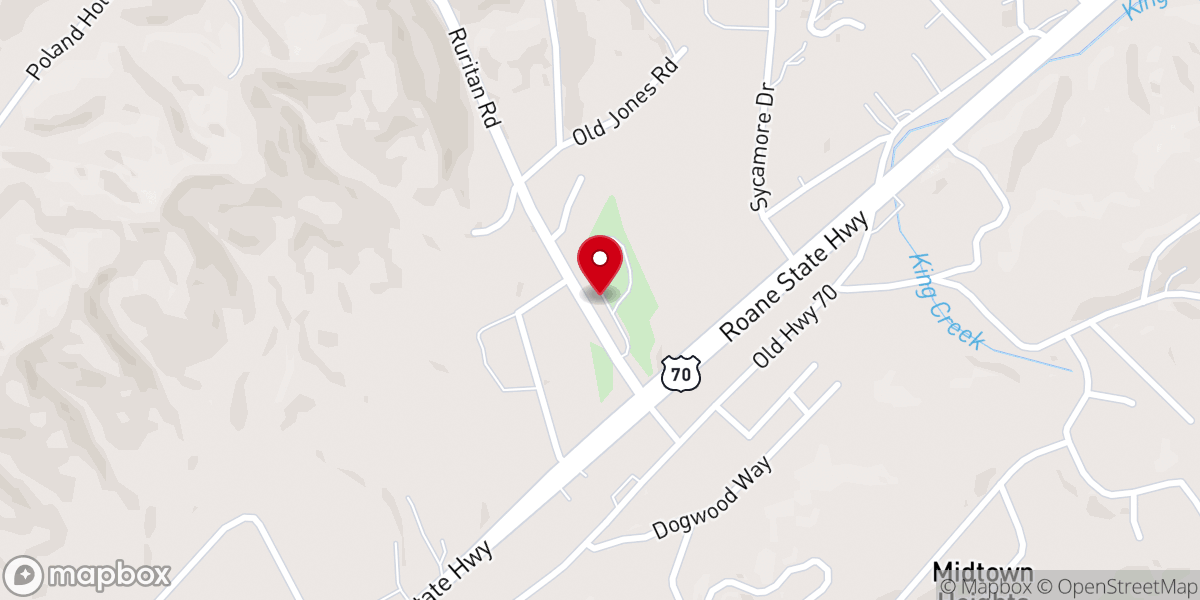 Map showing location of Grave yard