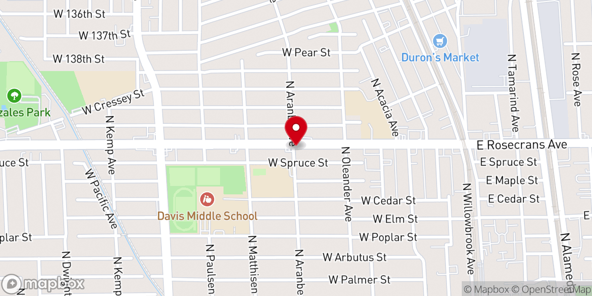 Map showing location of A New Life Zion House Ministry