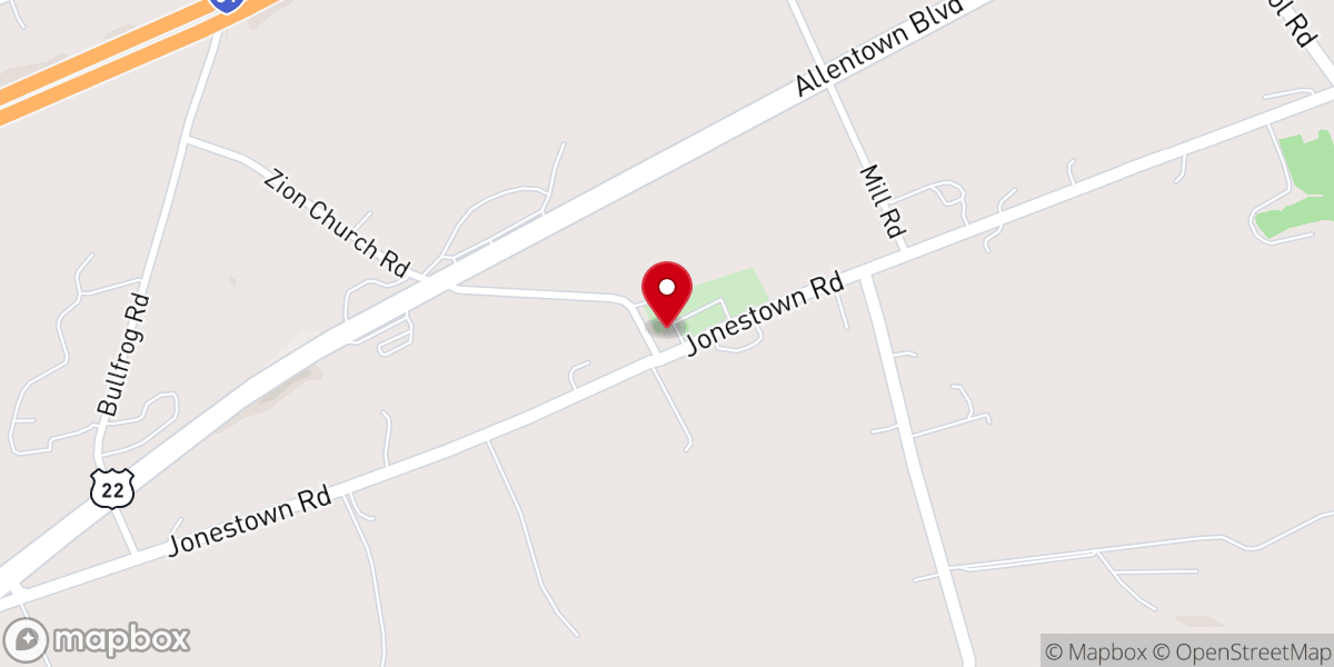 Map showing location of The Wedding Chapel
