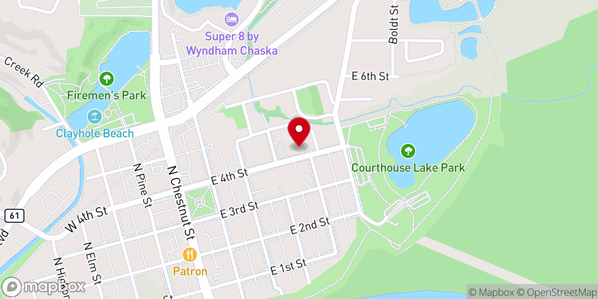 Map showing location of River Alliance Church
