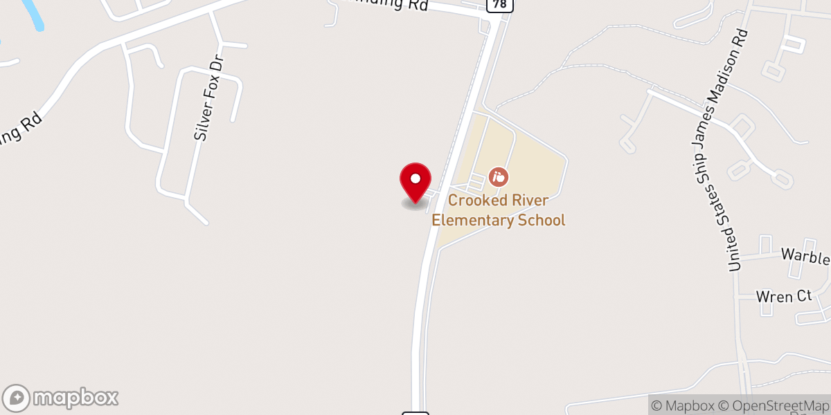 Map showing location of Heaven's Point International (Church of God)