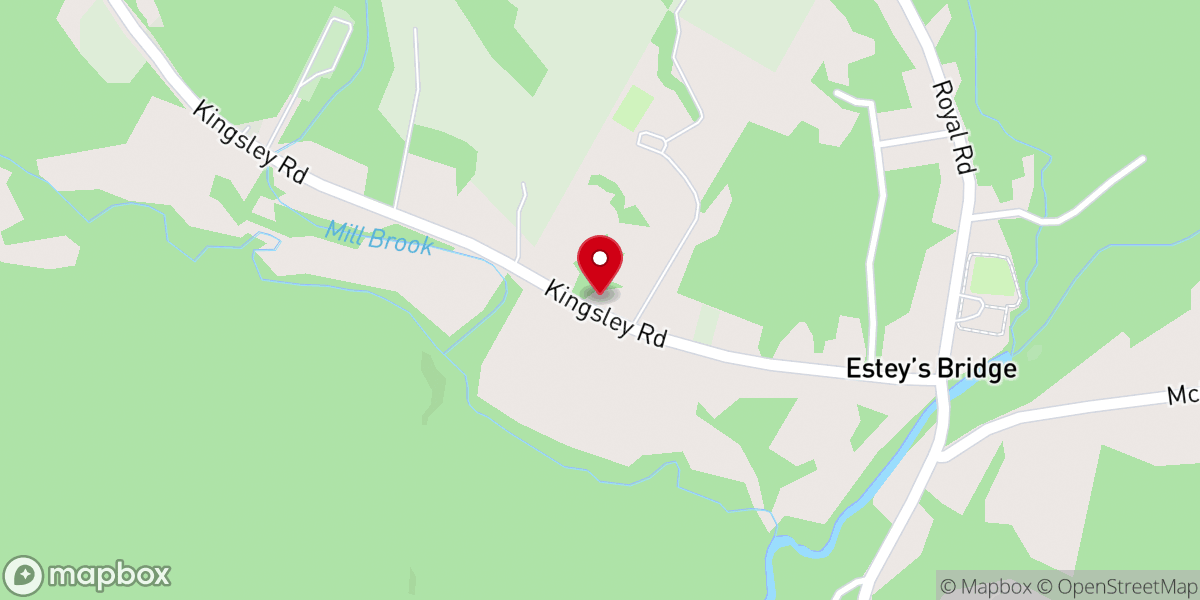 Map showing location of St. Gregory Palamas Orthodox Mission