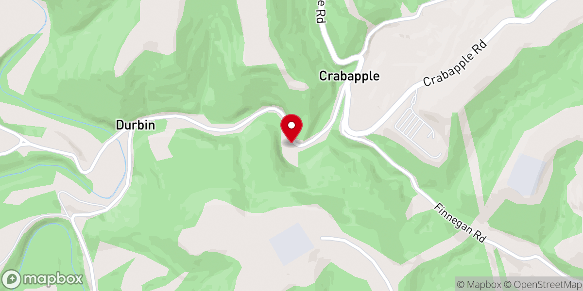 Map showing location of Crabapple Community Church