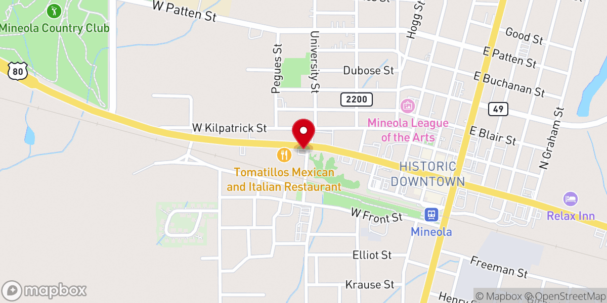 Map showing location of Donut Supreme