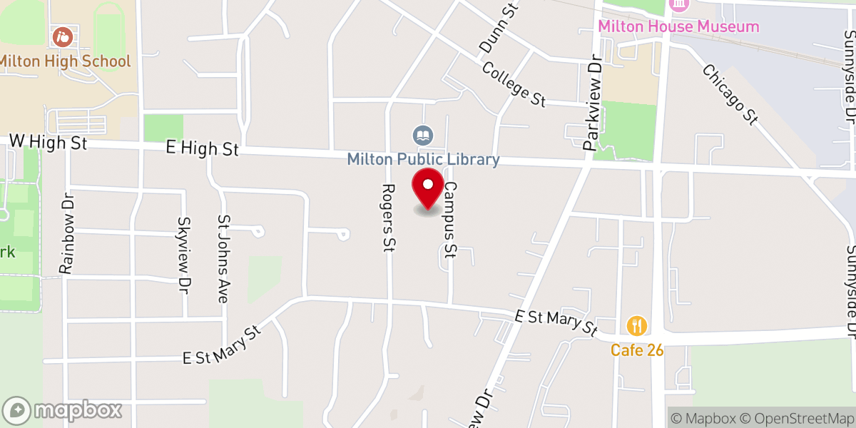 Map showing location of The Chapel Milton