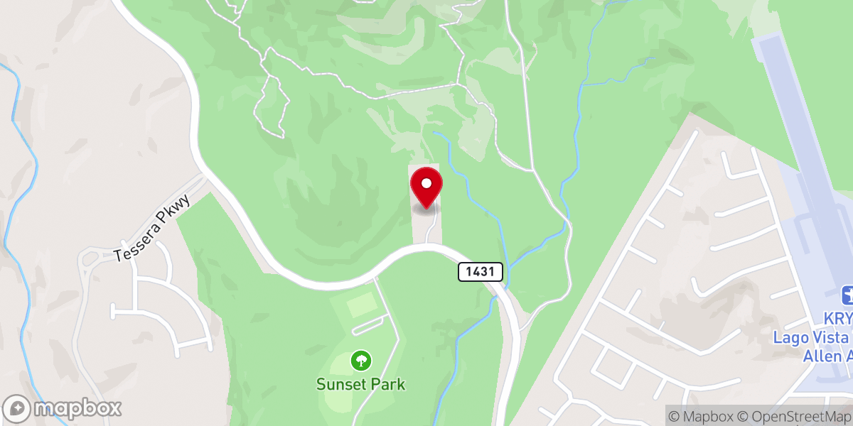 Map showing location of Christ Our Savior Lutheran Church