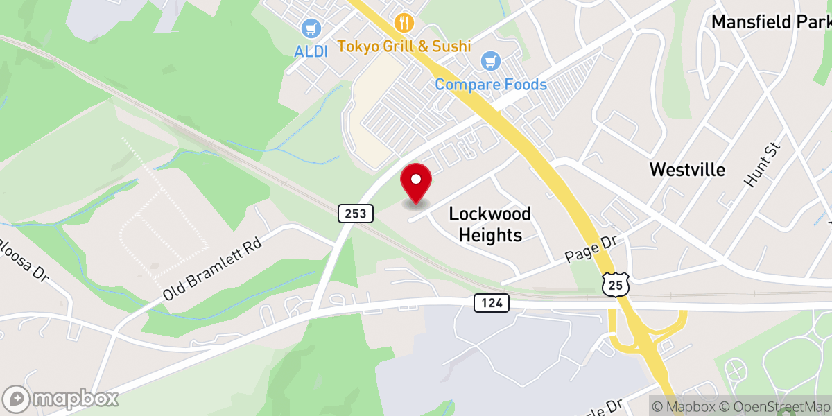 Map showing location of Rock International Inc