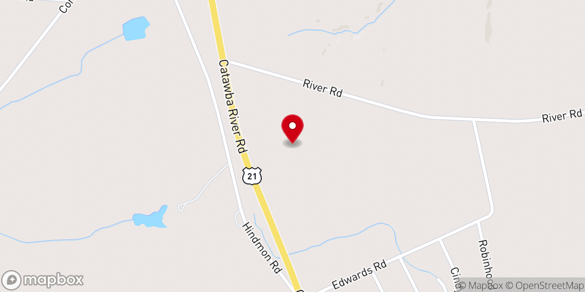 Map showing location of Gospel Light Baptist Church