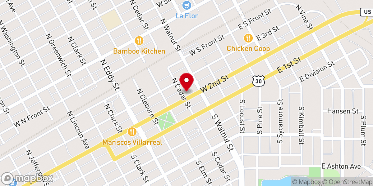 Map showing location of Saint Stephens Episcopal Church