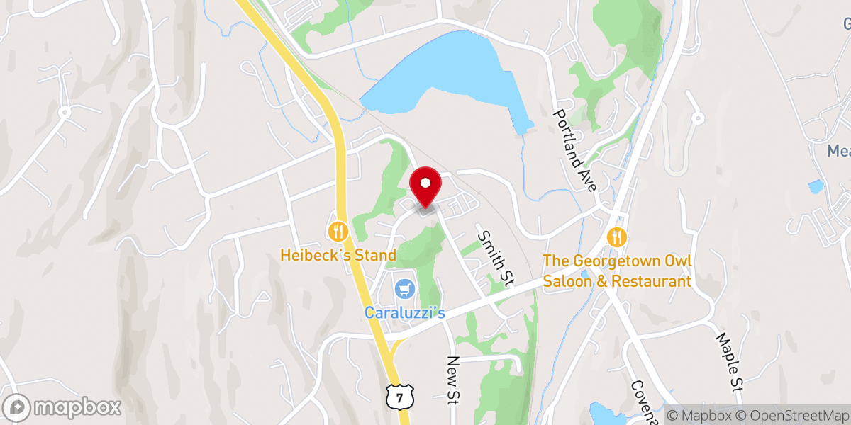 Map showing location of Cristo Rey Church