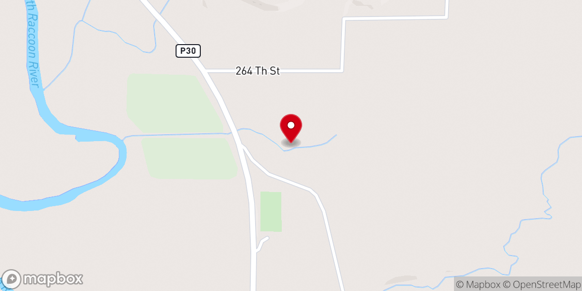 Map showing location of Site of Stagecoach Trail Historical Marker