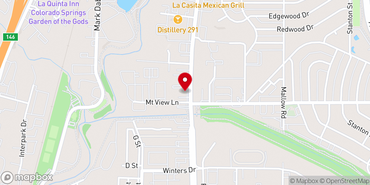 Map showing location of Windows of Heaven Catholic Books & Gift Shop