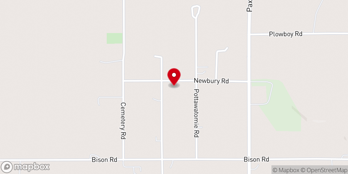 Map showing location of Sacred Heart of Jesus Catholic Church