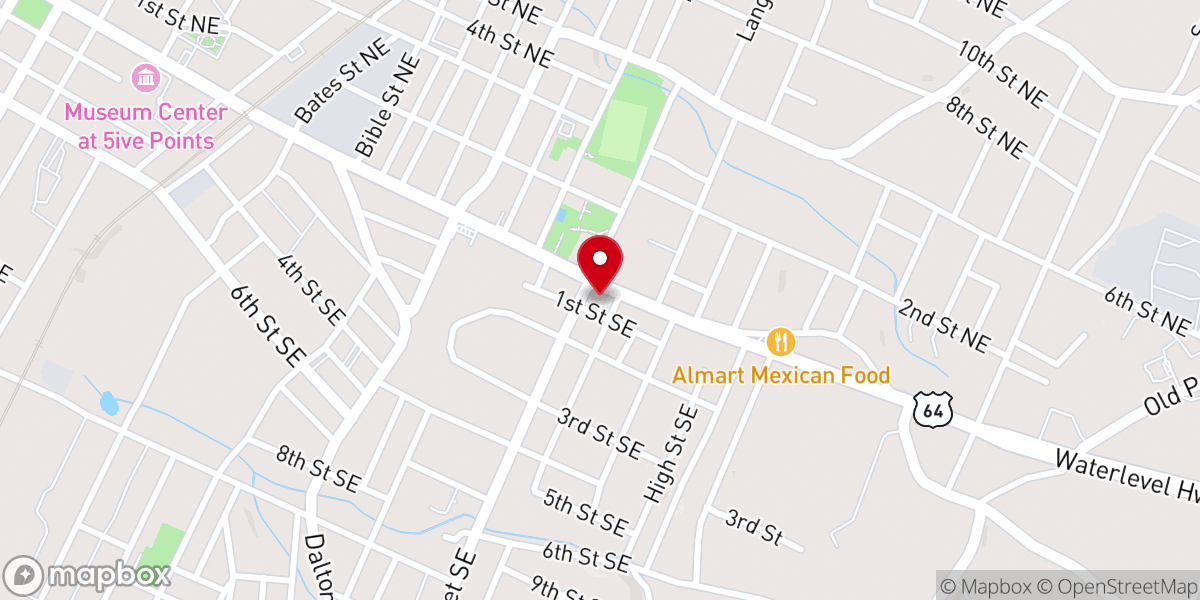 Map showing location of Household of Faith Church-God