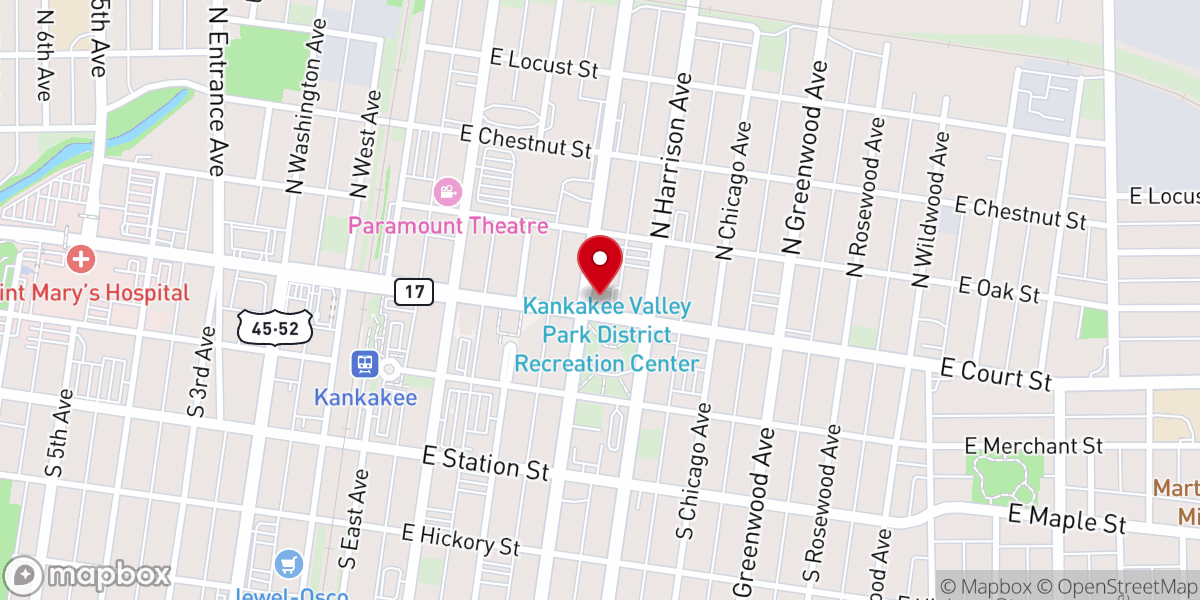 Map showing location of Resurrection Community Church of Nazarene