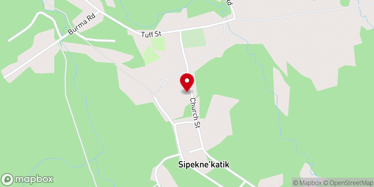 Map showing location of Echo Resting site